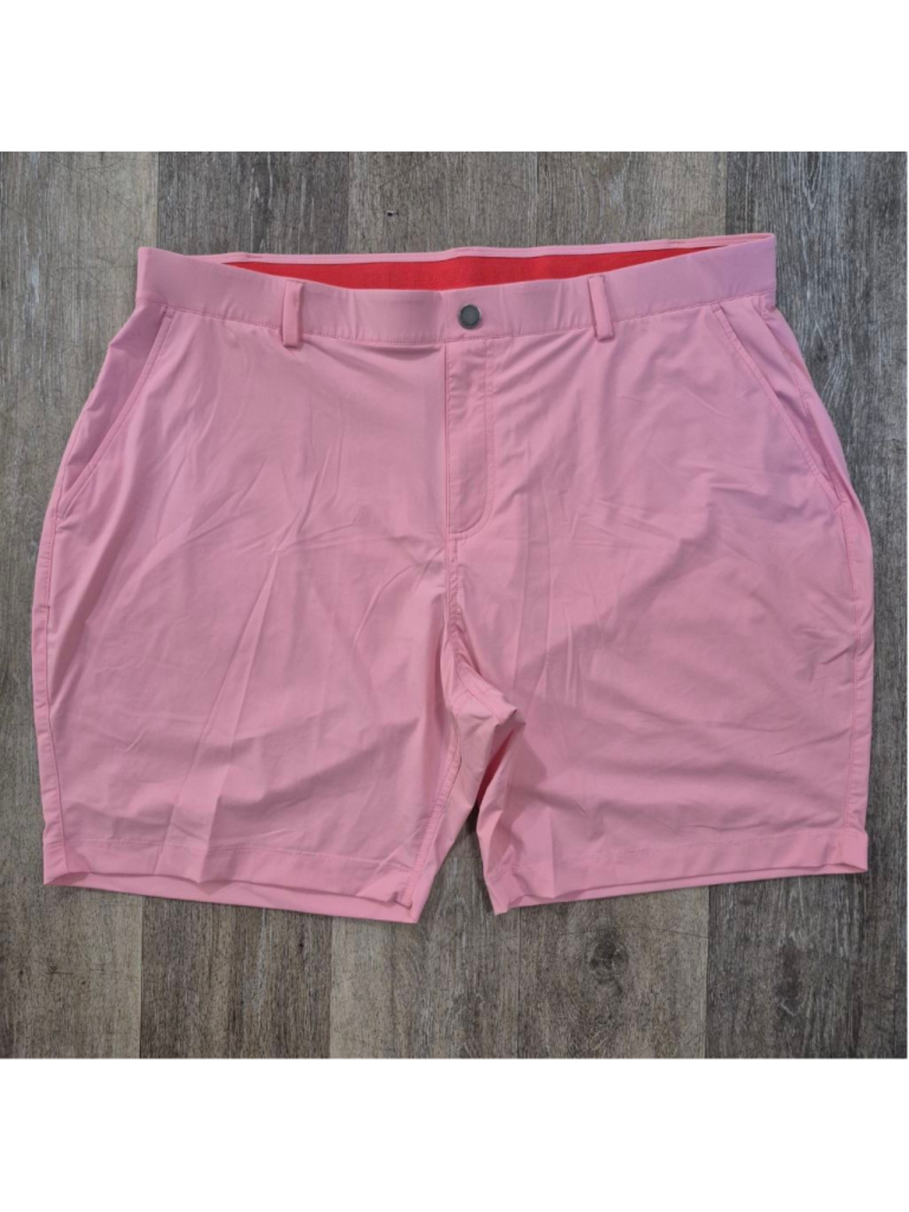 Men's REDVANLY Flat Front Shorts XXL Pink